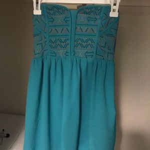 Urban Outfitters Strapless Dress